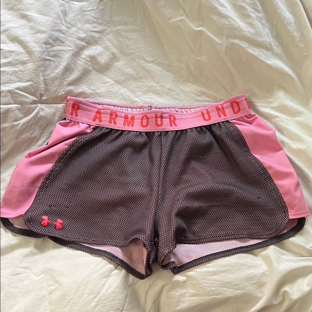 Under Armour Women's Shorts in Pink